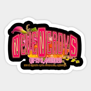 Nevenerdys Gifts & Antiques Sticker